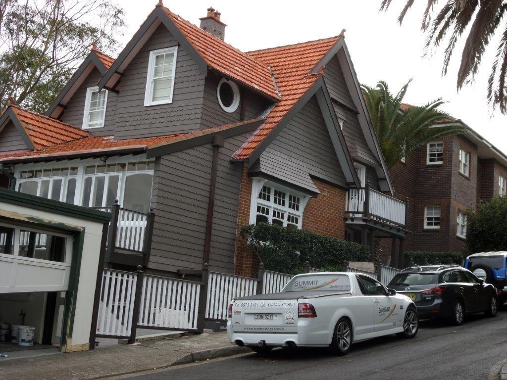 Exterior residential painting, Mosman residential strata painting manly
