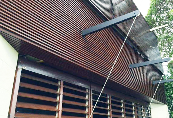 Finalist at the 2015 MPA Awards, Residential Wood Restoration, Palm Beach residential strata painting manly