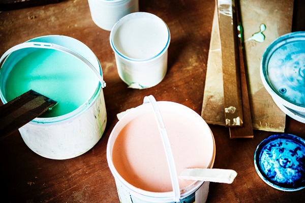 DIY home décor ideas with house paint